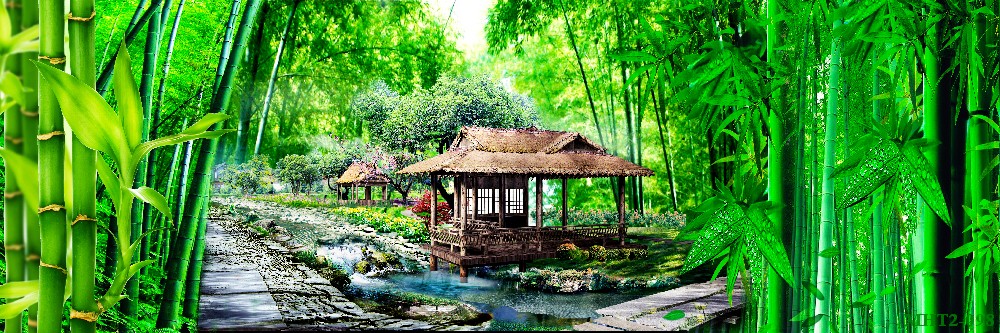 Phong cảnh sơn thủy hữu tình MHT2-098